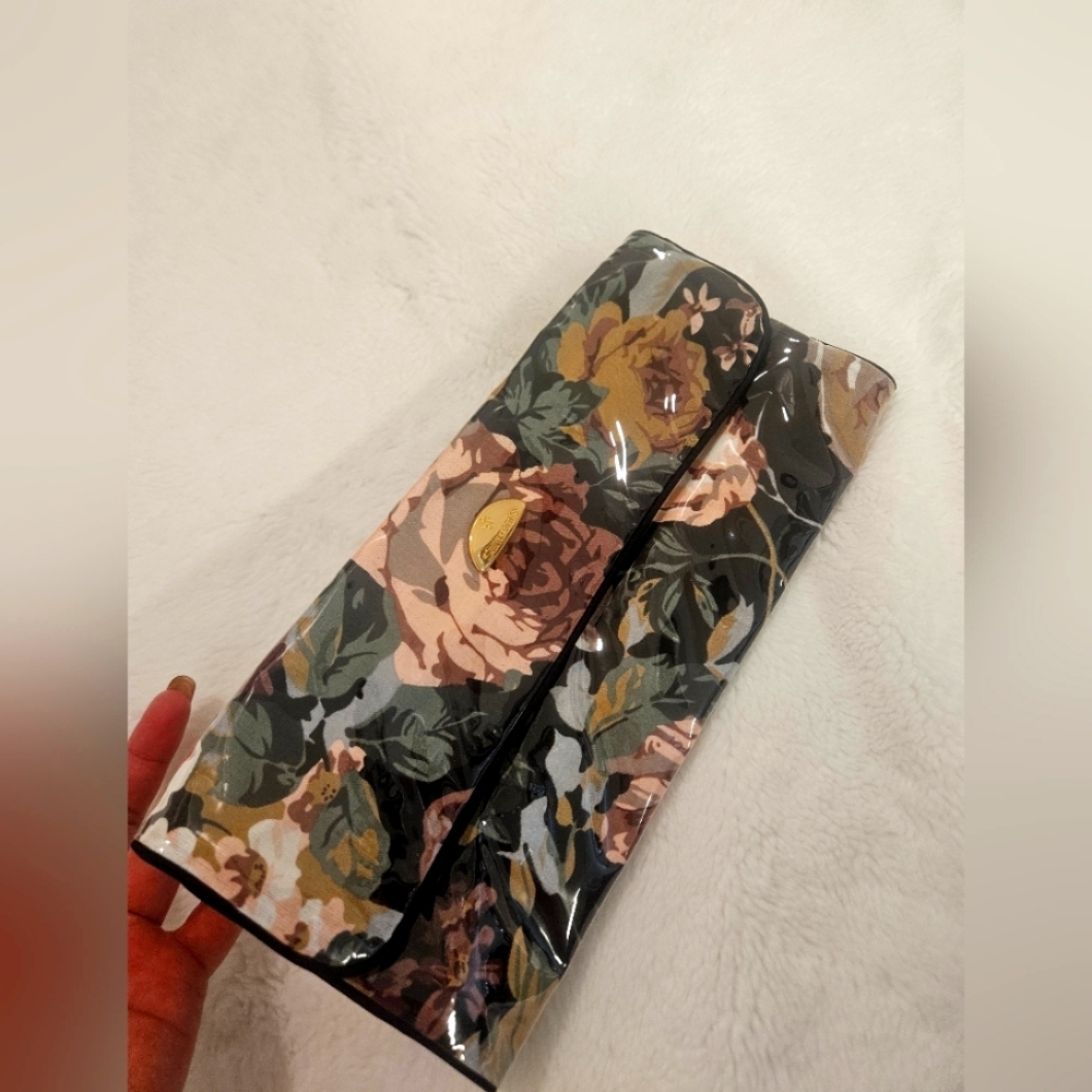 Samsonite Travel Jewelry Holder Case Bag Women Floral Print.